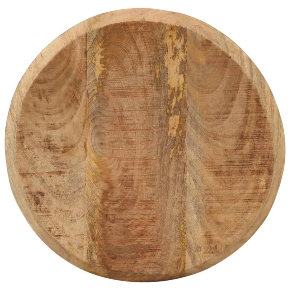 VidaXL Barkrukken 2 St Massief Mangohout 6 VidaXL Barkrukken 2 St Massief Mangohout - Afbeelding 4