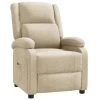 VidaXL Recliner Stof Crème -Buitenmeubelen Verkoop 1000061390