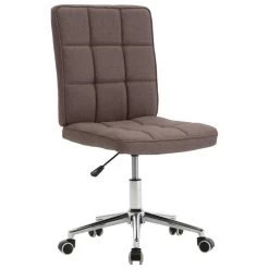 VidaXL Eetkamerstoelen Draaibaar 2 St Stof Taupe -Buitenmeubelen Verkoop 1153346638 0102