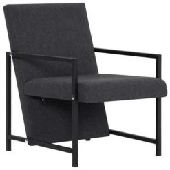VidaXL Fauteuil Stof Grijs -Buitenmeubelen Verkoop 1181369335 0101