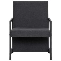 VidaXL Fauteuil Stof Grijs -Buitenmeubelen Verkoop 1181369335 0103