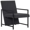 VidaXL Fauteuil Stof Grijs -Buitenmeubelen Verkoop 1181369335