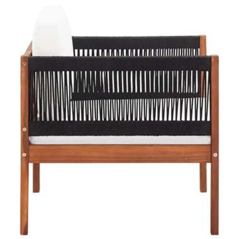 VidaXL Tuinstoelen 2 St Massief Acaciahout 6 VidaXL Tuinstoelen 2 St Massief Acaciahout - Afbeelding 4