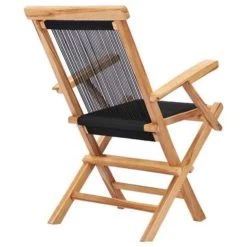 VidaXL Tuinstoelen Inklapbaar 2 St Massief Teakhout En Touw 9 VidaXL Tuinstoelen Inklapbaar 2 St Massief Teakhout En Touw -Buitenmeubelen Verkoop 1603863137 0103