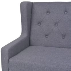 VidaXL Fauteuil Stof Grijs -Buitenmeubelen Verkoop 1727154074 0103