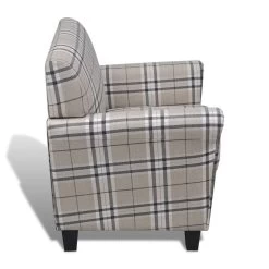 VidaXL Fauteuil Met Kussen Stof Crème -Buitenmeubelen Verkoop 1f34dd9d49b64ae382a26678fb20112c