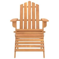 VidaXL Adirondack Tuinstoel Met Voetensteun Massief Acaciahout -Buitenmeubelen Verkoop 22f12173b4d644eb9138ac3836581f9b