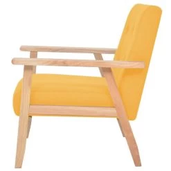 VidaXL Stoelen Stof Geel -Buitenmeubelen Verkoop 39059df16aaf431ea4323f3db82767fd