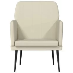 VidaXL Fauteuil 61x78x80 Cm Kunstleer Crèmekleurig -Buitenmeubelen Verkoop 3d45aa2d72d1406abde57c47d89e7e3c
