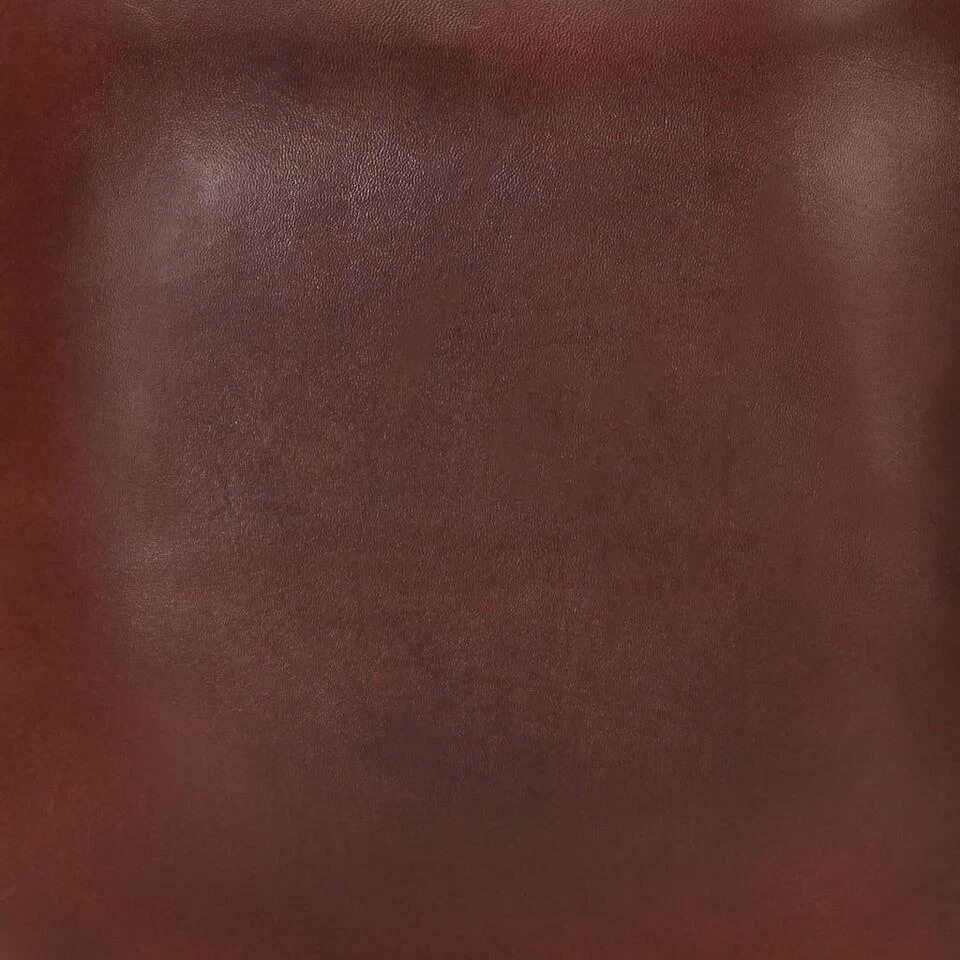 VidaXL Barkrukken 2 St Echt Leer Zwart 4 VidaXL Barkrukken 2 St Echt Leer Zwart - Afbeelding 2