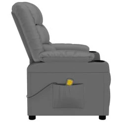 VidaXL Massagestoel Kunstleer Grijs -Buitenmeubelen Verkoop 5a0d4a2262e5405ea5f1f19be21ffbeb