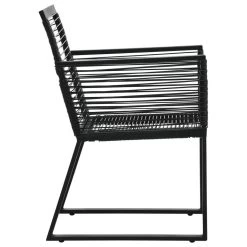 VidaXL Tuinstoelen 2 St PVC-rattan Zwart Overig -Buitenmeubelen Verkoop 608d5be3d2e34f779d67455b0f1e9ad6
