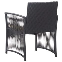 VidaXL Tuinstoelen Met Kussens 2 St Poly Rattan Zwart 9 VidaXL Tuinstoelen Met Kussens 2 St Poly Rattan Zwart -Buitenmeubelen Verkoop 6414d137829045ada0a74fcf4fb3569b
