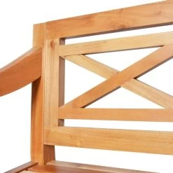 VidaXL Bank Batavia 136 Cm Massief Mahoniehout Lichtbruin -Buitenmeubelen Verkoop 659d32920b1547e7940ebcd96ff6d762