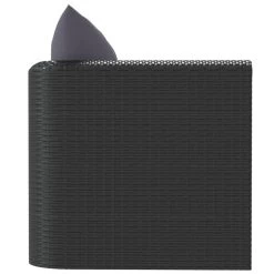 VidaXL Fauteuil Met Kussens Poly Rattan Zwart -Buitenmeubelen Verkoop 6aa18152fa574e75a9fd2abe0ac2c453