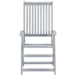 VidaXL Tuinstoelen 2 St Verstelbaar Massief Acaciahout Grijs 8 VidaXL Tuinstoelen 2 St Verstelbaar Massief Acaciahout Grijs -Buitenmeubelen Verkoop 74672dc1b00d4da6bbfccdd712eb0f00