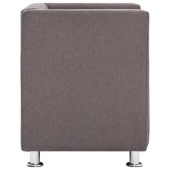 VidaXL Fauteuil Kubus Stof Taupe -Buitenmeubelen Verkoop 82bff8c529bd44ae9afac576510e5b4b