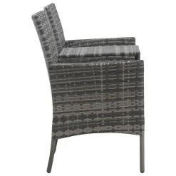 VidaXL Tuinbank 2-zits Met Tafeltje Poly Rattan Antraciet -Buitenmeubelen Verkoop 8c0ae9def5aa4d8685ba982ed83ecf53