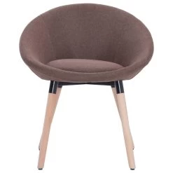 VidaXL Eetkamerstoel Stof Bruin 8 VidaXL Eetkamerstoel Stof Bruin -Buitenmeubelen Verkoop ac76bbd2116c4a269686f81c1d74e2da