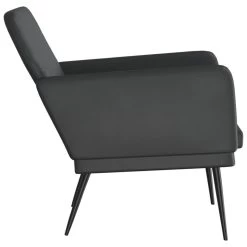 VidaXL Fauteuil 61x78x80 Cm Kunstleer Zwart -Buitenmeubelen Verkoop b163176ecf5d4a69822e2d60a7b042d0