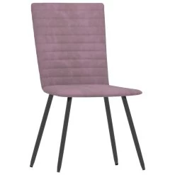 VidaXL Eetkamerstoelen 2 St Fluweel Roze -Buitenmeubelen Verkoop c1634feed46a48568edbbd1024635d3e