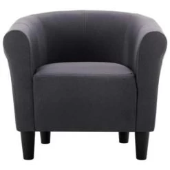 VidaXL Fauteuil Stof Zwart -Buitenmeubelen Verkoop c1a0bd90a885431580c6535dcabfd85a
