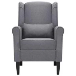 VidaXL Fauteuil Stof Donkergrijs Armstoel Stoel Fauteuils Leunstoel Zitstoel -Buitenmeubelen Verkoop cec328a01c9343539585686239a64738