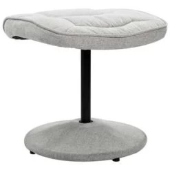 VidaXL Fauteuil Verstelbaar Met Voetenbankje Stof Lichtgrijs 9 VidaXL Fauteuil Verstelbaar Met Voetenbankje Stof Lichtgrijs -Buitenmeubelen Verkoop ded0748bd730440688382009309f0e71