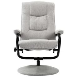 VidaXL Fauteuil Verstelbaar Met Voetenbankje Stof Lichtgrijs 8 VidaXL Fauteuil Verstelbaar Met Voetenbankje Stof Lichtgrijs -Buitenmeubelen Verkoop e2e10f8ca3004715bc2c18f9363a092d