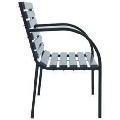 VidaXL Tuinbank 120 Cm Hout Grijs -Buitenmeubelen Verkoop e885276225784c25a7a77638e47223d4