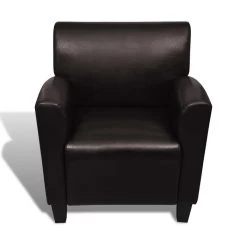 VidaXL Fauteuil Kunstleer Donkerbruin 8 VidaXL Fauteuil Kunstleer Donkerbruin -Buitenmeubelen Verkoop e8ea6367ed9442b3997182d51cb4bbab
