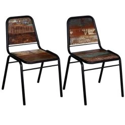 VidaXL Eetkamerstoelen 2 St Massief Gerecycled Hout 7 VidaXL Eetkamerstoelen 2 St Massief Gerecycled Hout -Buitenmeubelen Verkoop f39aa56f73fd4d16aae72940258edae2