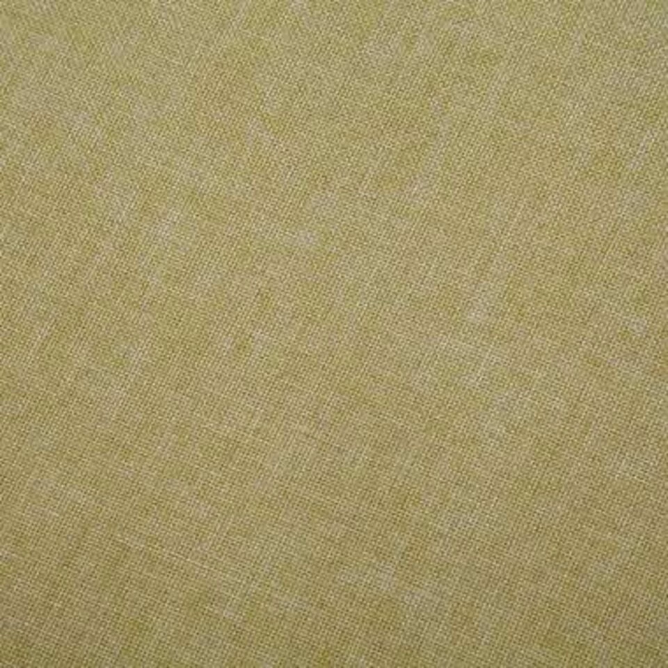 VidaXL Fauteuil Kubus Stof Groen 5 VidaXL Fauteuil Kubus Stof Groen - Afbeelding 3