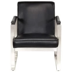 VidaXL Kuipstoel 60x73x77 Cm Echt Leer Zwart 7 VidaXL Kuipstoel 60x73x77 Cm Echt Leer Zwart -Buitenmeubelen Verkoop f9a449dc91cf42ed90be41ecee76ec61