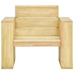 VidaXL Tuinstoelen 2 St 89x76x76 Cm Geïmpregneerd Grenenhout -Buitenmeubelen Verkoop fa3c44313aa2429585bff2ddb52f3322